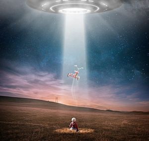 UFO: Sprach-KI glaubt Verschwörungstheorien (Foto: pixabay.com, Comfreak)
