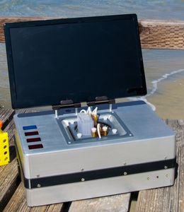 Kompakt-Labor: findet geringste Hinweise auf Leben (Foto: Analytical Chemistry)