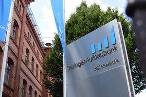 Zentrale der Thüringer Aufbaubank in Erfurt (Foto: Frank Zscheile)