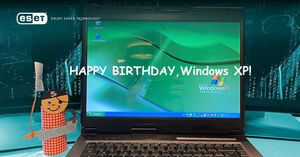 Windows XP ist immer noch im Einsatz (Bild: ESET)