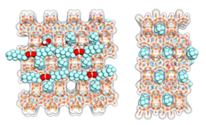 Zeolith-Poren haben die ideale Größe zum Filtern (Grafik: kuleuven.be)