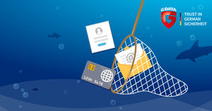 G DATA Phishing Simulation sensibilisiert für Mail-Gefahren (© G DATA)