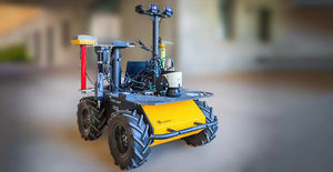 Basisroboter für die Blattfeuchtebestimmung (Foto: universityofcalifornia.edu)