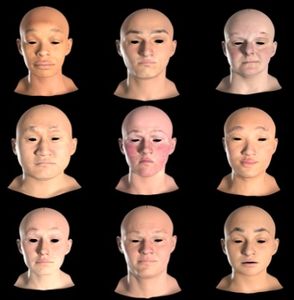Diverse Gesichter: Ein Vorteil des neuen Modells (Foto: disneyresearch.com)