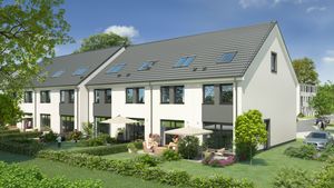 Familienfreundliche Reihenhäuser (Foto: INTERHOMES AG)