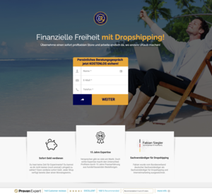 Dropshipping als Weg in die finanzielle Freiheit (Copyright: Expertiserocks SL)