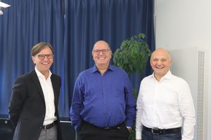V.l.: Gerhard Knoch, Volker Wawer und Johann Dornbach (Foto: Ulrich Sendler)