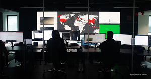 Security Operations Center von Northway (Foto: Jereon de Bakker)