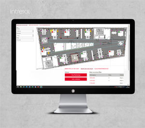 Corona-konforme Arbeitsplatzbuchung (Foto: Moysies & Partner)