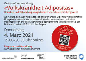 Online-Infoveranstaltung am 4.3.2021 (Copyright: Adipositas-Netzwerk)