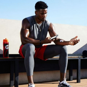 Nach dem Workout: erst einmal Schweiß-Profil scannen (Foto: gatorade.com)