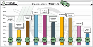 Detail-Ergebnisse des Newsletter-Fitness-Tests liegen vor (© dialog-Mail)