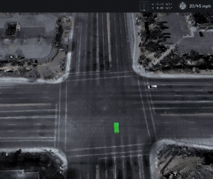 Aufwendige Simulation: Waymo Driver bremst korrekt (Foto: waymo.com)