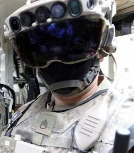 Futuristisch: Soldaten mit AR-Headset (Foto: U.S. Army)