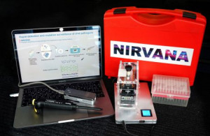 Test-Koffer: Verspricht zuverlässige COVID-Erkennung (Foto: Mo Li/KAUST)