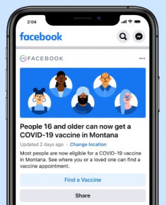 Impfung freigegeben: Facebook benachrichtigt (Foto: fb.com)