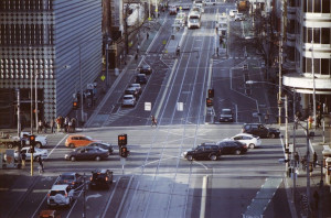 Kreuzung in Melbourne: Neues System sagt Staus vorher (Foto: unimelb.edu.au)