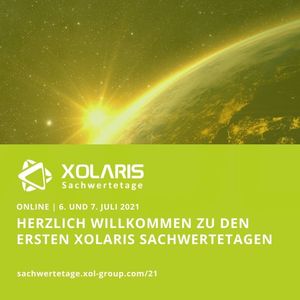 Erste Xolaris Sachwertetage am 6. und 7. Juli 2021 (Bild: XOLARIS Gruppe)