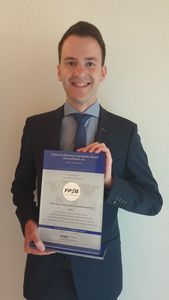 Dr. Manuel Rach, FPSB-Wissenschaftspreis 2021/Dissertation (Foto: FPSB)