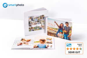 smartphoto-Fotobücher von PCtipp mit SEHR GUT ausgezeichnet © smartphoto