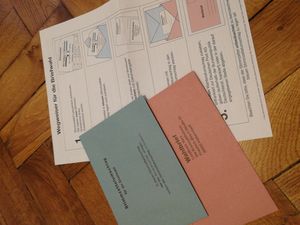 Briefwahl 2021: Zettelwirtschaft statt Digitalisierung (Foto: Florian Fügemann)