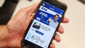 So erscheint die VB-App auf dem Smartphone-Display (Foto: VB) So erscheint die VB-App auf dem Smartphone-Display (Foto: VB)