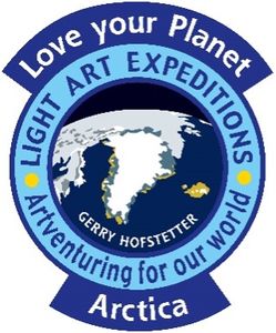Logo der LIGHT ART EXPEDITION ARCTICA (© Gerry Hofstetter)