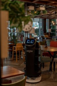 BellaBot der Firma Sebotics im Restaurant Andulino (Foto: Sebotics)