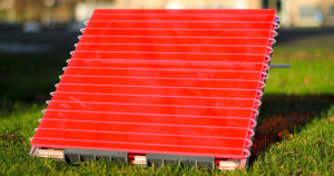 So sieht der Prototyp des solaren Minireaktors aus (Foto: uva.nl)