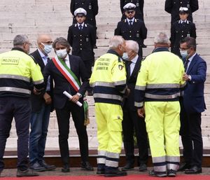 Ehrung der ehrenamtlichen Helfer (Foto: Scientology Italien)