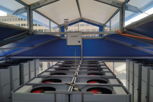 Blick in die Eindhovener Luftfilteranlage (Foto: ens-cleanair.com)