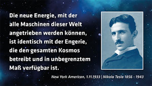 Teslas Vision zur ultimativen Energie der Zukunft (Foto: New York American)