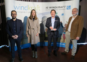 Robert Sposato, AAU; Ursula Nährer, Stefan Moidl, Fritz Herzog, IGW (Foto: IGW)