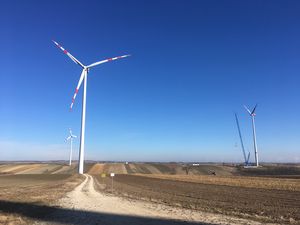 Windpark Spannberg (Foto: IGW)