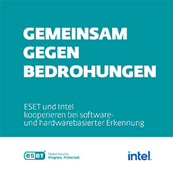 ESET und Intel kooperieren gegen Bedrohungen (Bild: ESET)