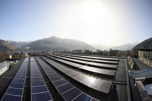 PV-Anlage in Zell am See (Foto: klimafonds/krobath)