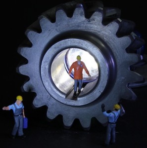 Zahnrad: schlechte Stimmung im ostdeutschen Maschinenbau (Foto: pixabay.com, wir_sind_klein)