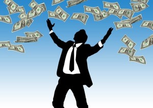 Dollar-Regen: US-Währung befindet sich auf einem Höhenflug (Bild: Gerd Altmann, pixabay.com)