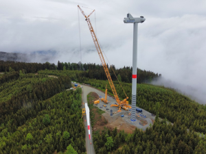 Erster Windpark Kärntens (Foto: Imre Antal)