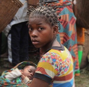 Afrikanische Mutter: App erkennt Gelbsucht bei Neugeborenen (Foto: pixabay.com, Wendyfleury)