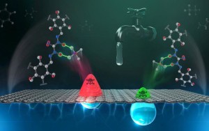 Künstlerische Darstellung der Entfernung von Chrom und Arsen (Bild: Adam Malin, ornl.gov)