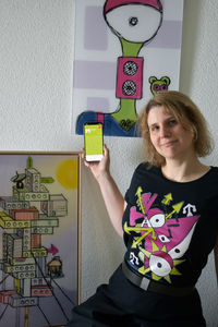 Photo of the artist Marina Gröpel