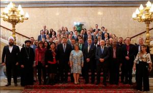 Gruppenfoto (Foto: Fiona Bruce on twitter)