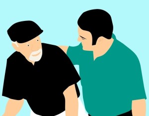 Fürsorge: Menschen, die mit Demenz vertraut sind, helfen eher (Bild: mohamed_hassan, pixabay.com)