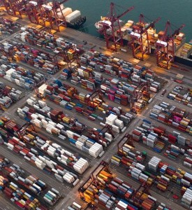 Containerhafen: Exporte nach Russland infolge des Krieges eingebrochen (Foto: pixabay.com, bellergy)