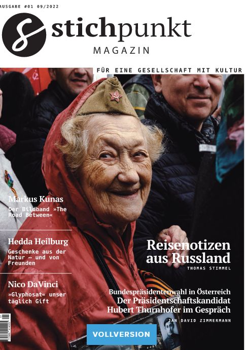 Neu am Markt: Stichpunkt Magazin