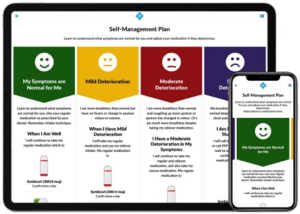 Handy-App: Ergebnisse in weniger als einer Minute verfügbar (Bild: mymhealth.com)