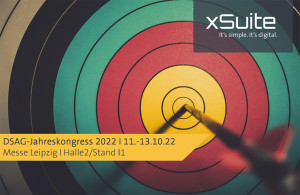 xSuite Group ist Premium-Partner auf dem DSAG-Jahreskongress 2022 (Bild: xSuite)