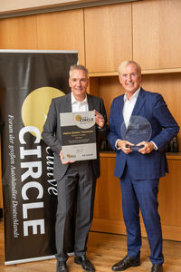 Preisträger Heinz-Dieter Tiemeyer (rechts) (Foto: Fred Schwab)