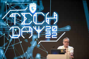 Andreas Lüning, Vorstand von G DATA, eröffnete den Tech Day (Foto: G DATA)